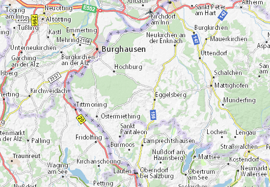 Mapa Geretsberg