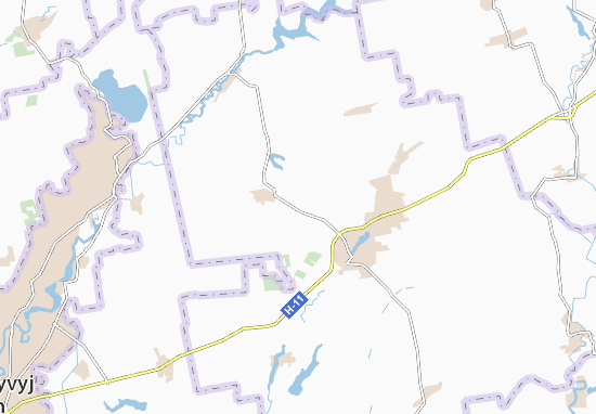 Mapa Hrushky