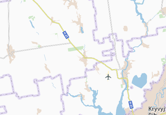 Karte Stadtplan Hurivka