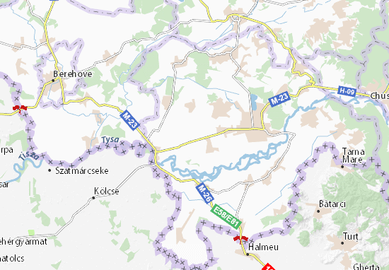 Karte Stadtplan Matiiovo