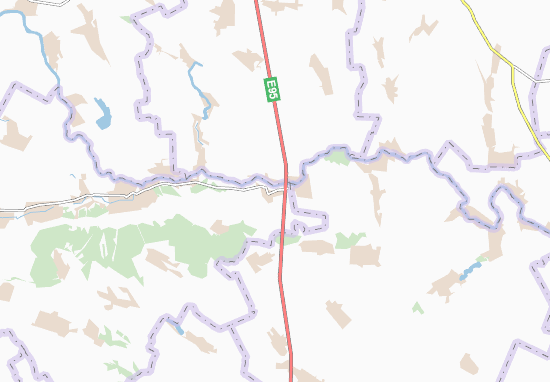 Mapa Dubynove