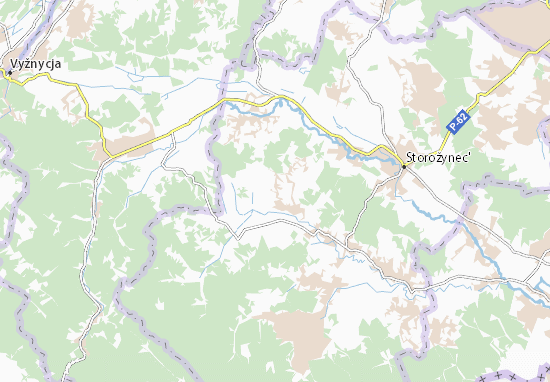 Kaart Plattegrond Davydivka