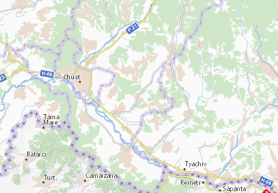 Mapa Danylovo