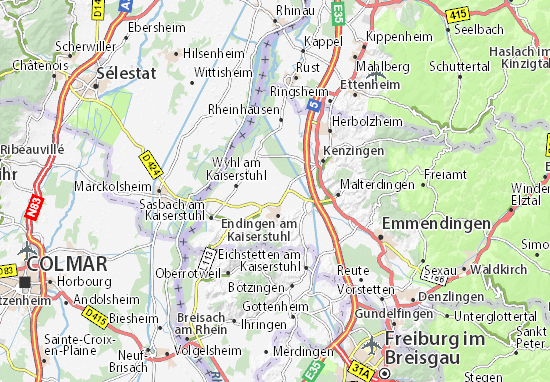 Mapa Forchheim