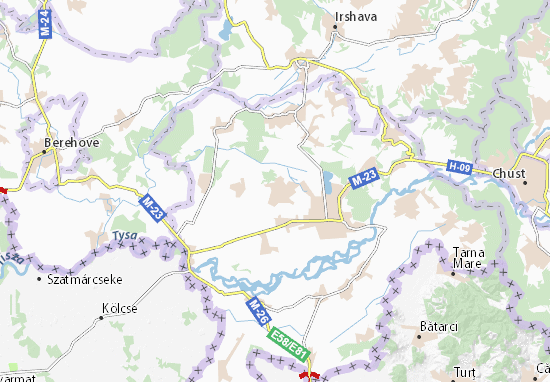 Mapa Oleshnyk