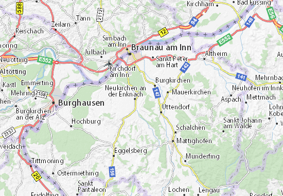 MICHELIN-Landkarte Solling - Stadtplan Solling - ViaMichelin