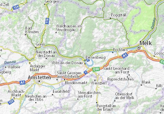 MICHELIN-Landkarte Knogl - Stadtplan Knogl - ViaMichelin