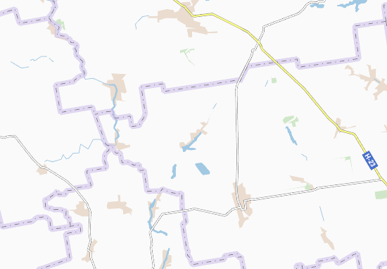 Karte Stadtplan Novohryhorivka Persha
