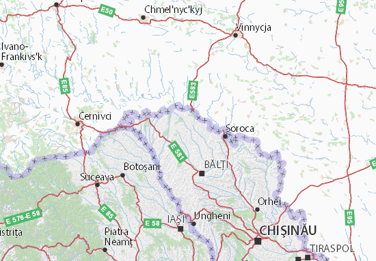 Mapa Donduşeni