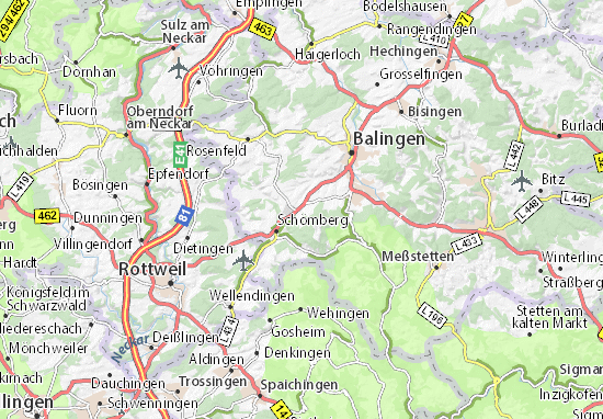 Mapa Dotternhausen