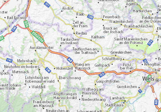 Mappa MICHELIN Wendling - Pinatina di Wendling ViaMichelin