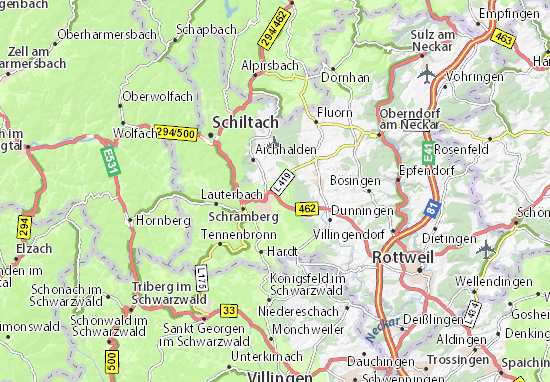 MICHELIN-Landkarte Oberreute - Stadtplan Oberreute - ViaMichelin