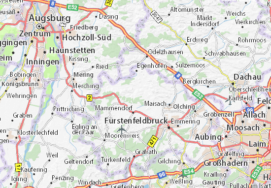 MICHELIN-Landkarte Spielberg - Stadtplan Spielberg - ViaMichelin