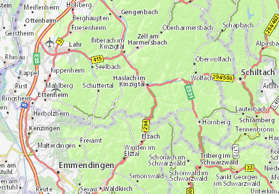 Mapa Hofstetten