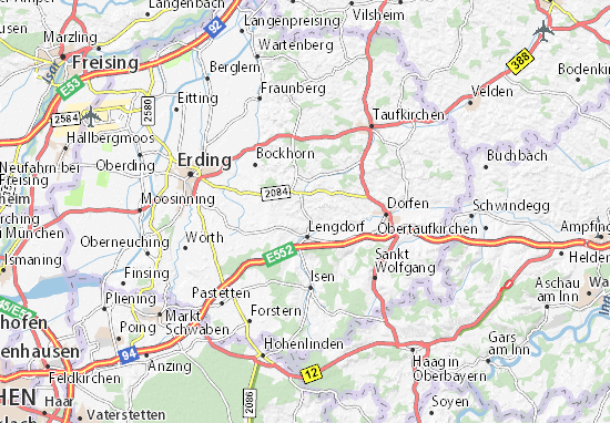 MICHELIN-Landkarte Graben - Stadtplan Graben - ViaMichelin