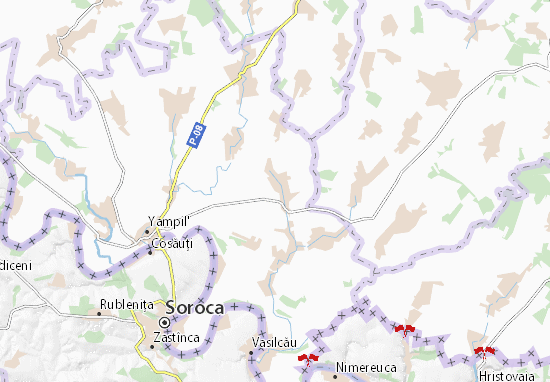 Kaart Plattegrond Kačkivka