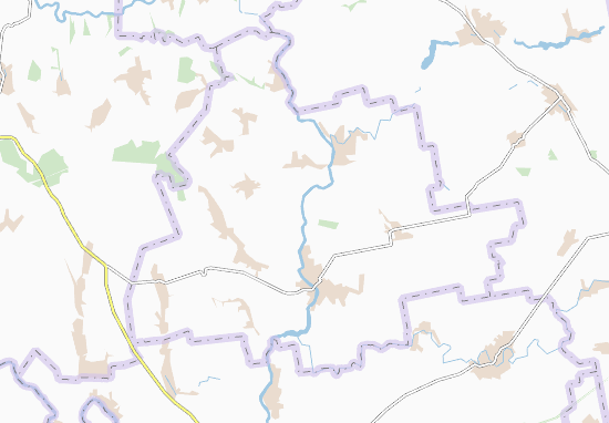 Kaart Plattegrond Osychky