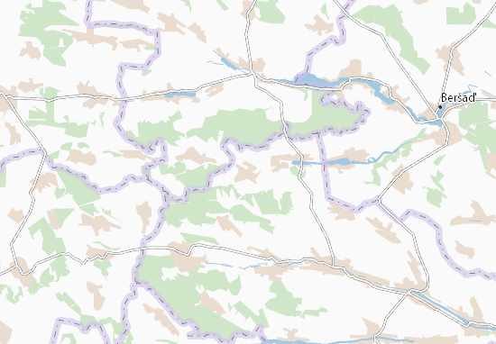 Mapa Bondurivka