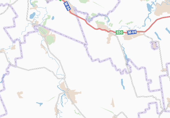 Karte Stadtplan Dobrovillya