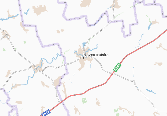 Mapa Novoukraïnka