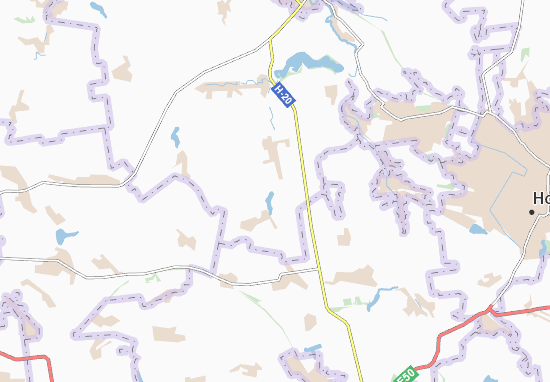 Kaart Plattegrond Pravdivka