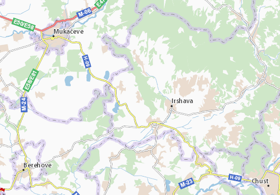 Mapa Ardanovo