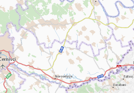 Karte Stadtplan Dovzhok