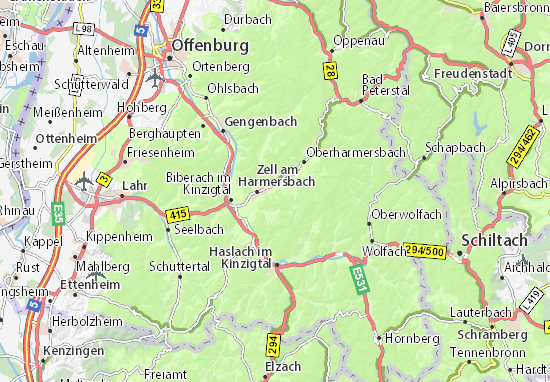 MICHELIN-Landkarte Buchenwald - Stadtplan Buchenwald - ViaMichelin