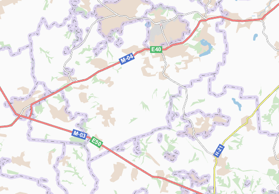 Adrianopil&#x27; Map