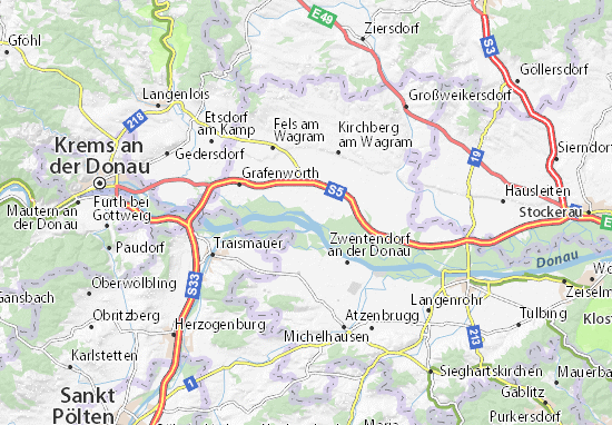 Mapa Altenwörth