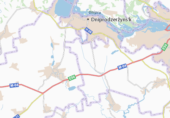 Karte Stadtplan Blahovishchenka