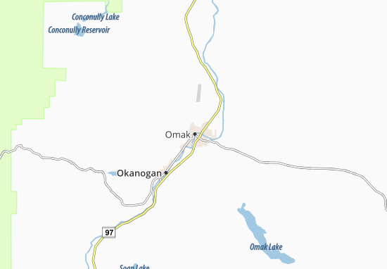 Omak Map