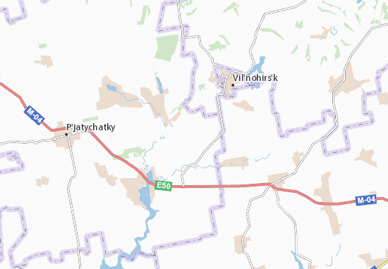 Kaart Plattegrond Baikivka
