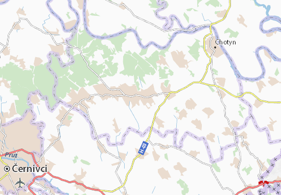 Mapa Zarozhany