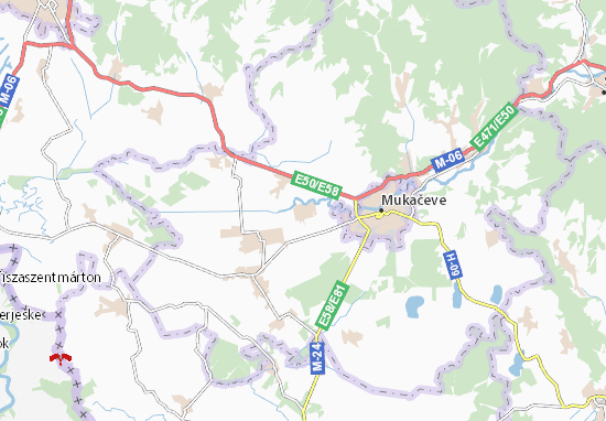 Kaart Plattegrond Nove Davydkovo