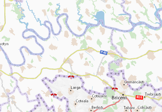 Karte Stadtplan Burdyuh