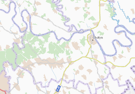 Karte Stadtplan Cheponosy