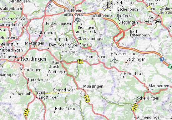 Mapa Römerstein