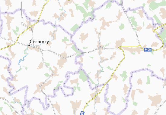 Mapa Pylypy-Borivs&#x27;ki