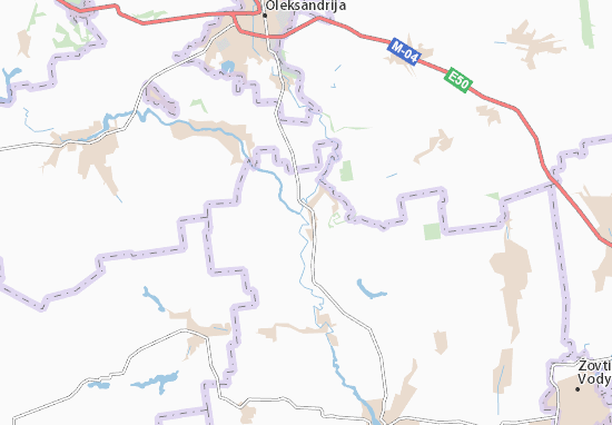 Karte Stadtplan Novyi Starodub