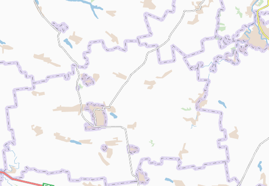 Karte Stadtplan Rubizhne