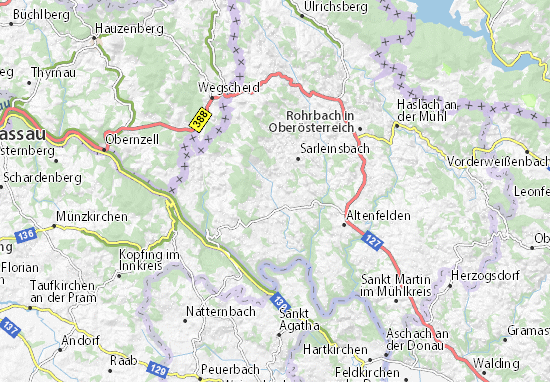 Mapa Putzleinsdorf
