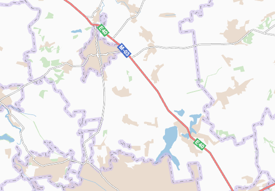 Karte Stadtplan Vershyna