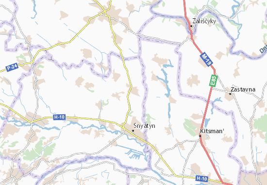 Karte Stadtplan Stetseva