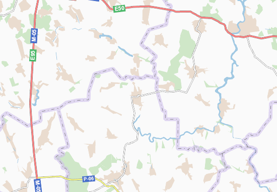 Mapa Perehonivka