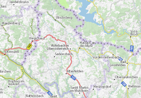 Mappe-Piantine Rohrbach in Oberösterreich