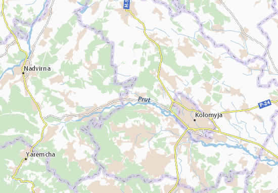 Karte Stadtplan Tovmachyk