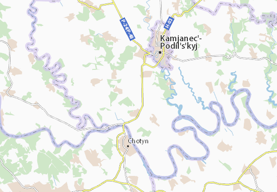Khodorivtsi Map