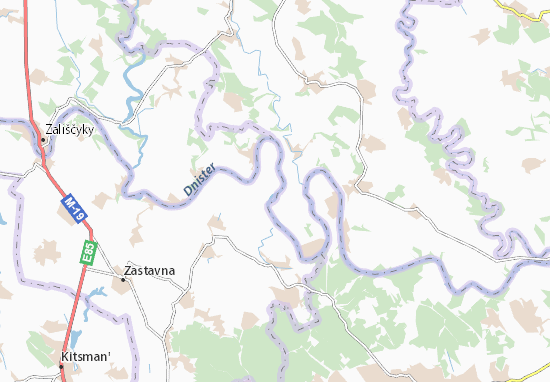 Karte Stadtplan Samushyn