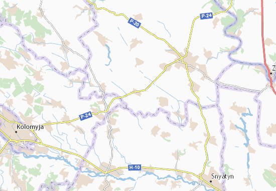 Mapa Soroky